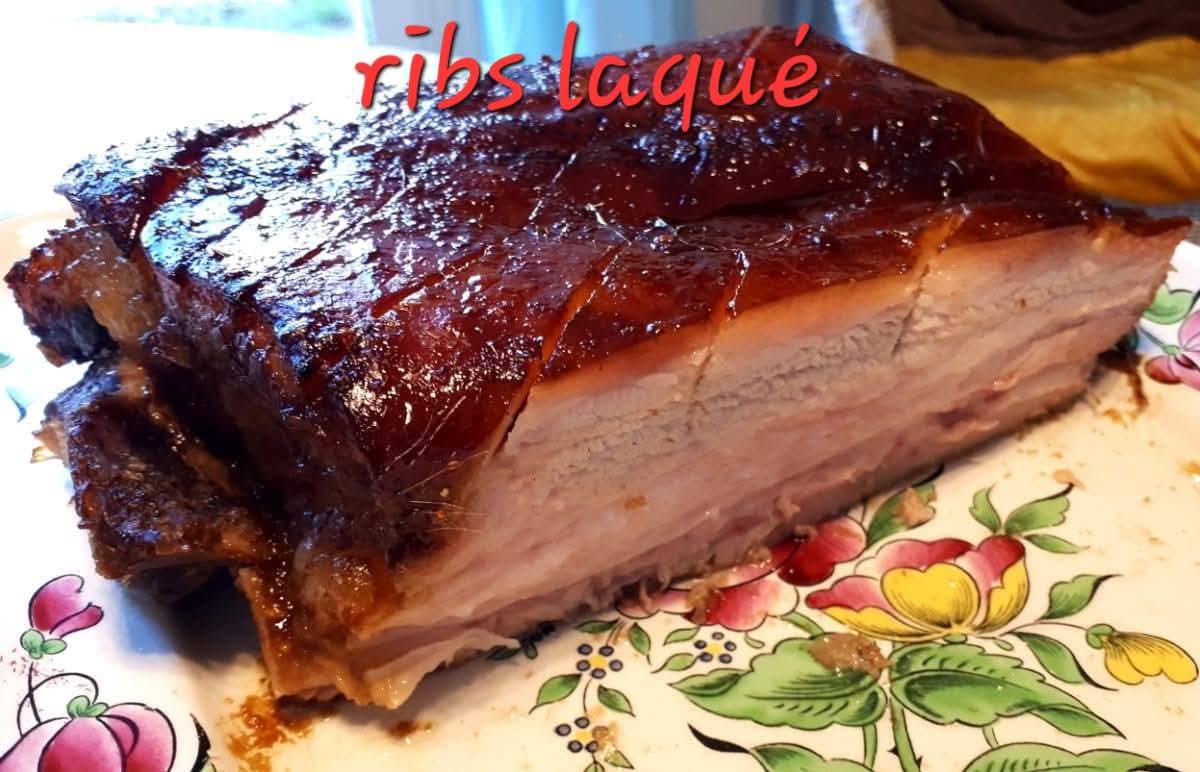 Ribs laqué