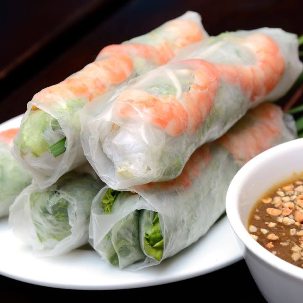 Rouleaux de printemps aux crevettes