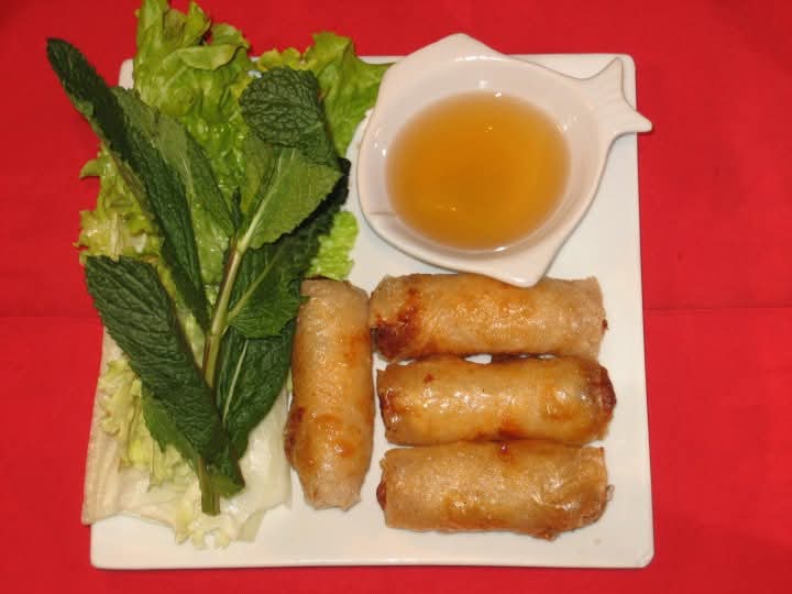 Assiette de nem cocktail