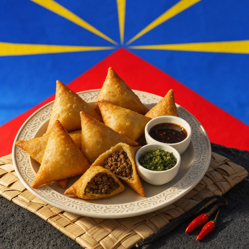 Sambos zébu ou poulet (lot de 5)