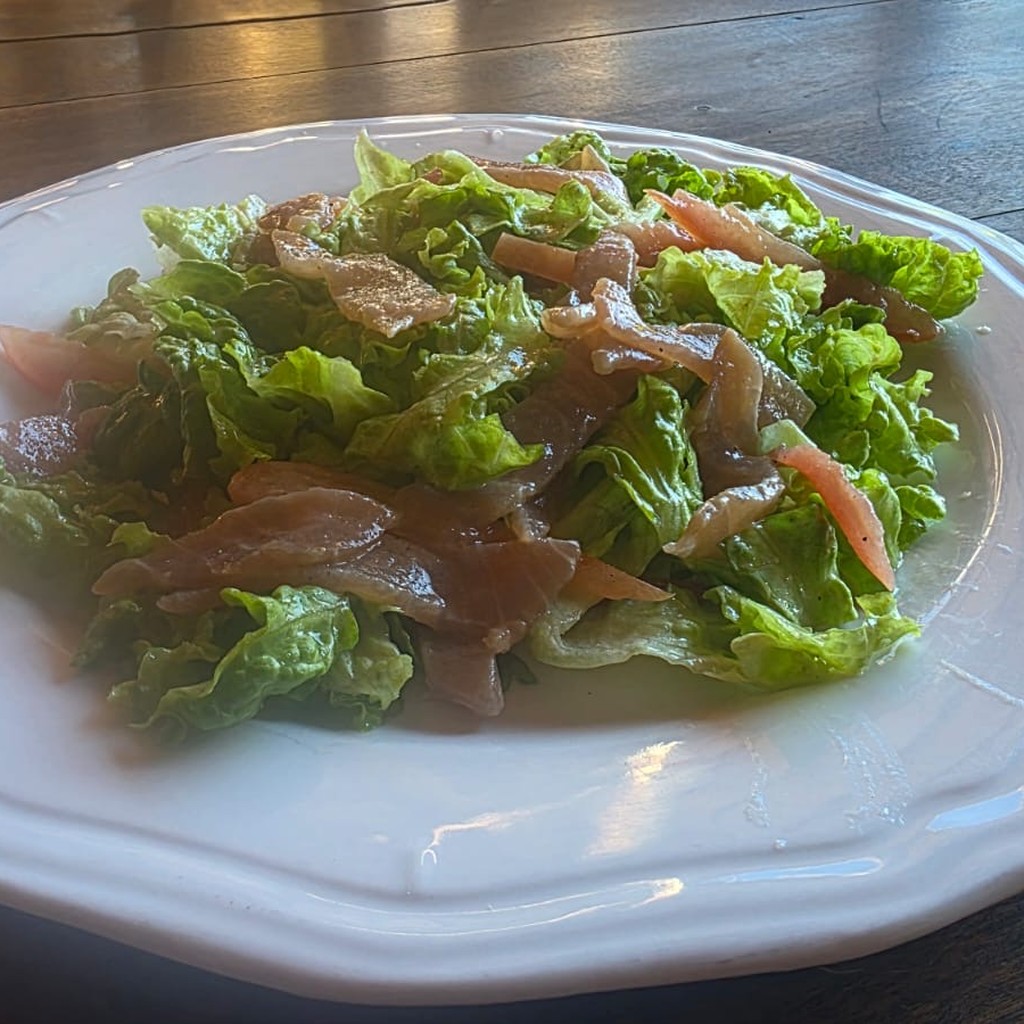 Assiette de poisson fumé