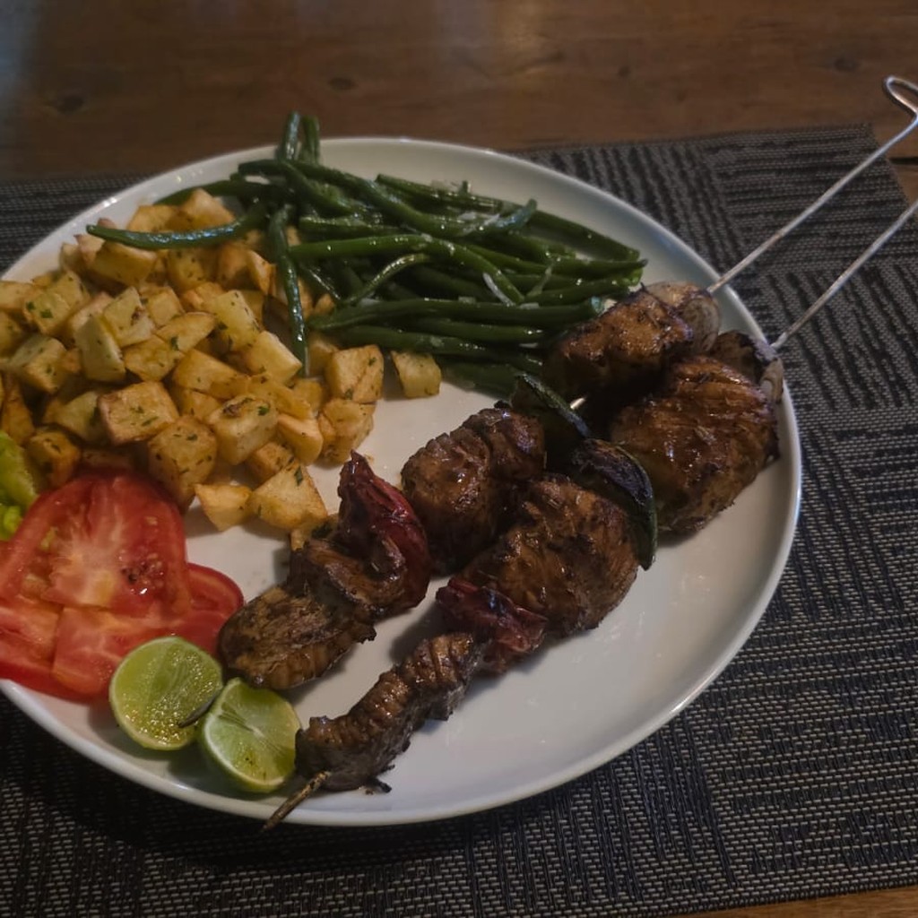 Brochettes de filet de zébu