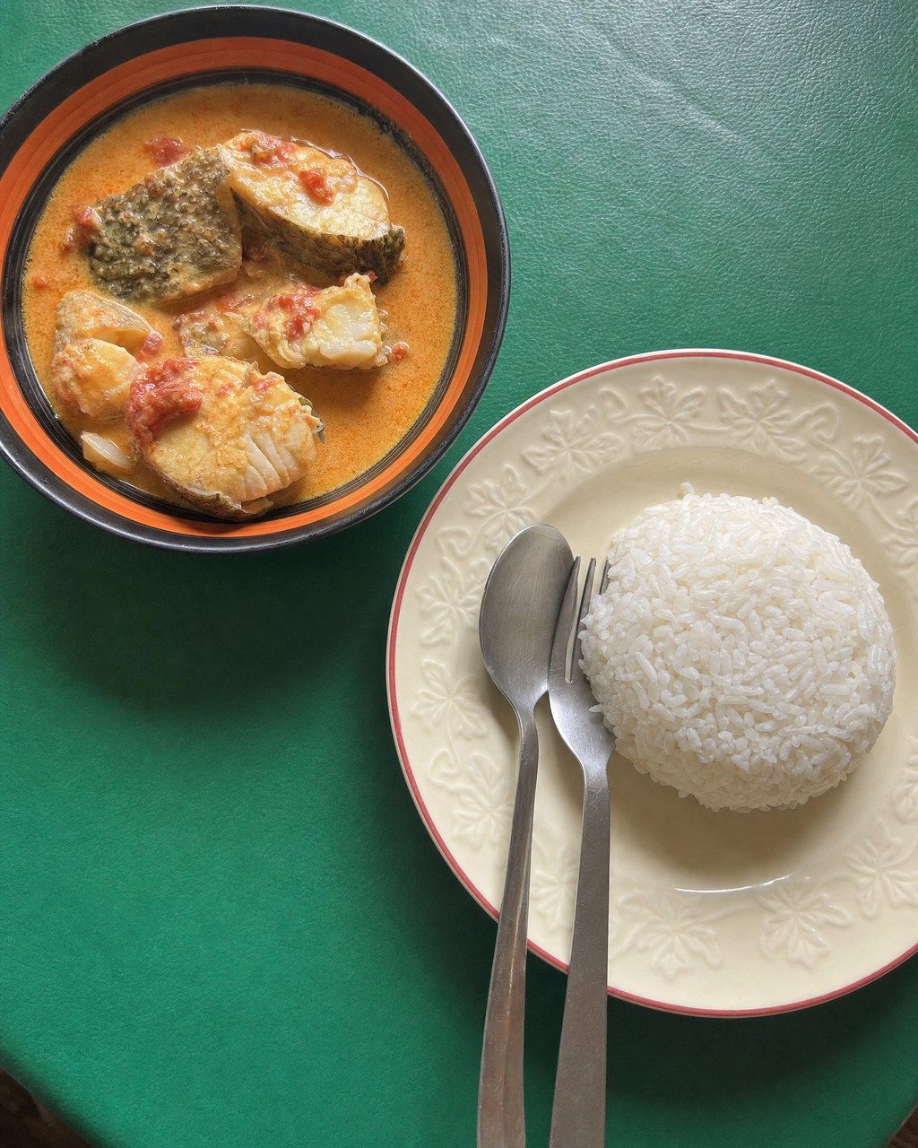 Poisson sauce ou coco