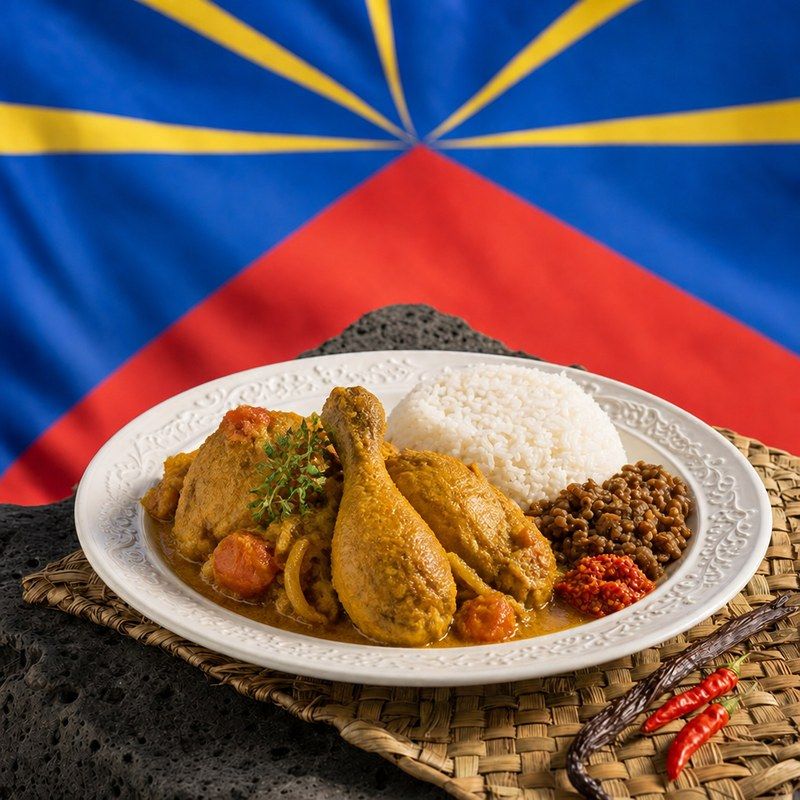 Cari poulet pays