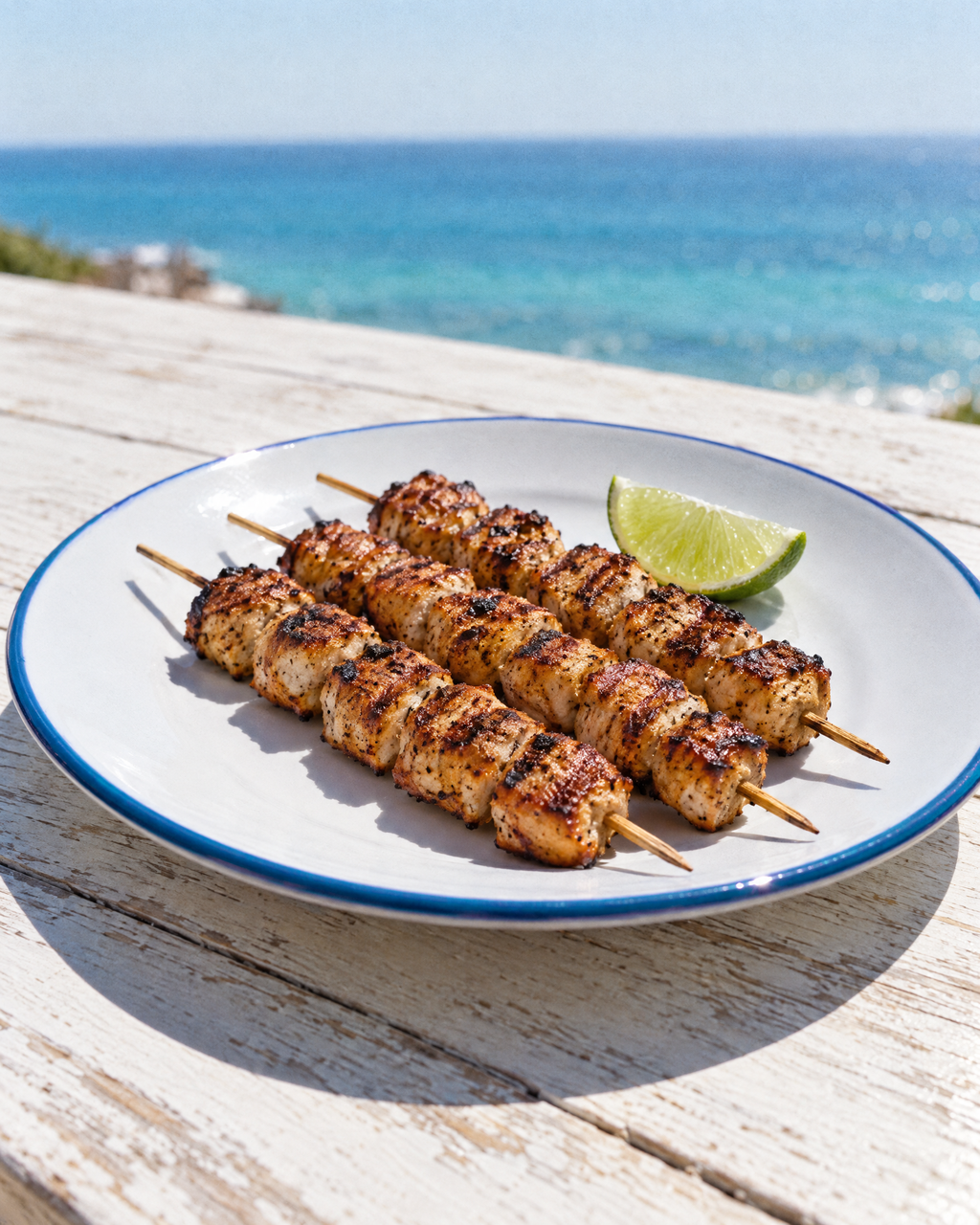 Brochettes de poulet